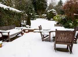 Winter care for garden furniture